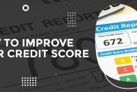 How to improve my credit score for loans?