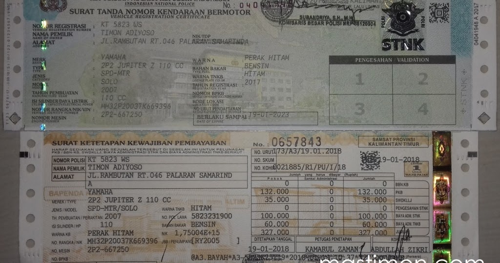 Cara Memperpanjang STNK Kendaraan Dengan Mudah Dan Cepat