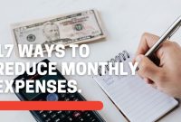 Ways To Reduce Monthly Expenses Significantly Today